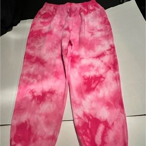 NWT Victoria’s Secret Pink High Waist Campus Jogger Size Large